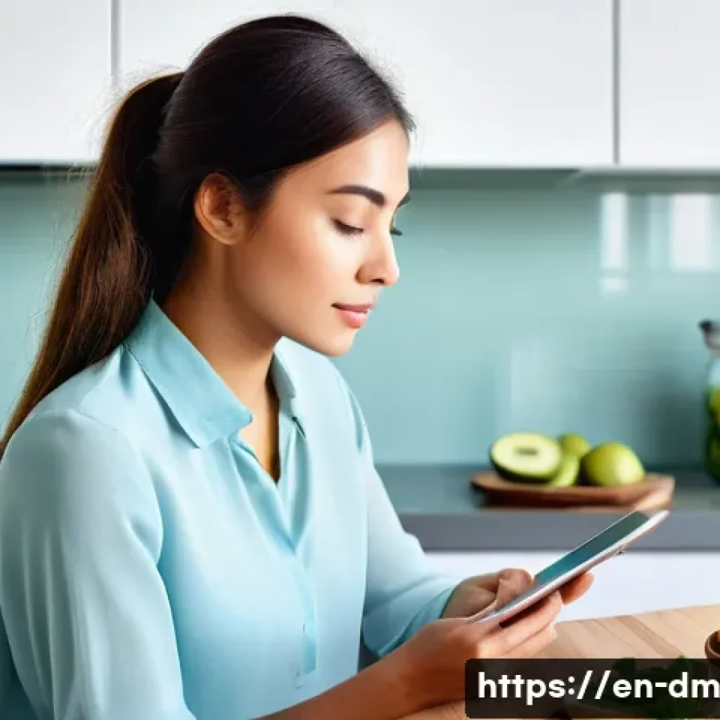유전자 맞춤 영양소 섭취 가이드 - **Prompt 1: The Revelation of Personalized Nutrition**
"A young woman, appearing to be in her la...